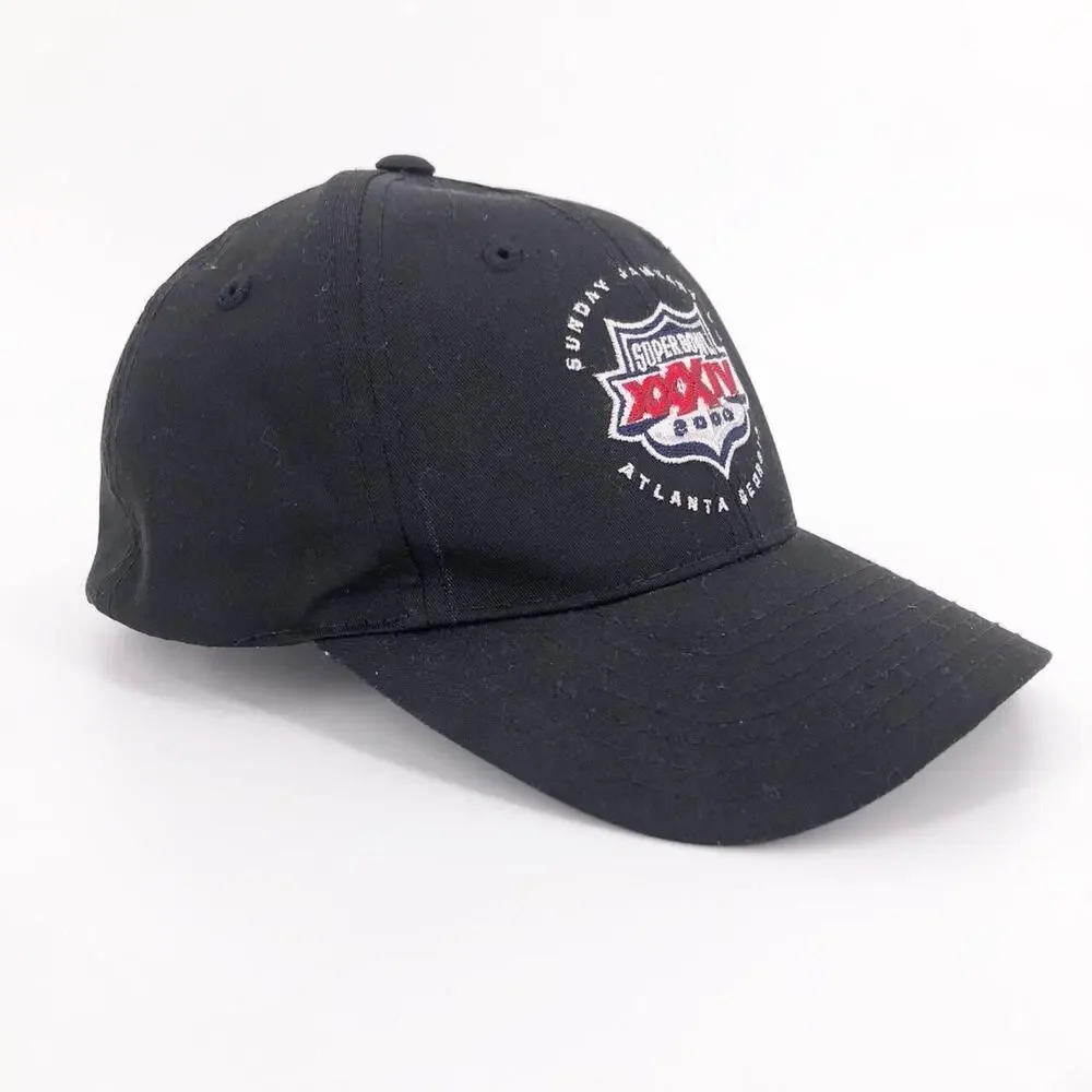Y2K Super Bowl XXXVI Logo Athletic black hat  vintage